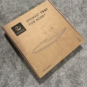 Stokke Tray for Nomi - Black NWT